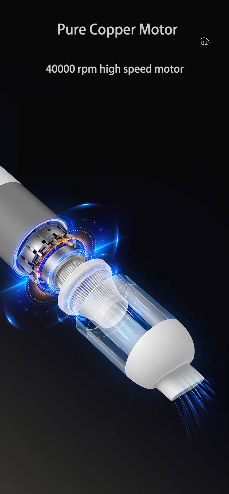 Rechargeable Wireless Handheld Vacuum