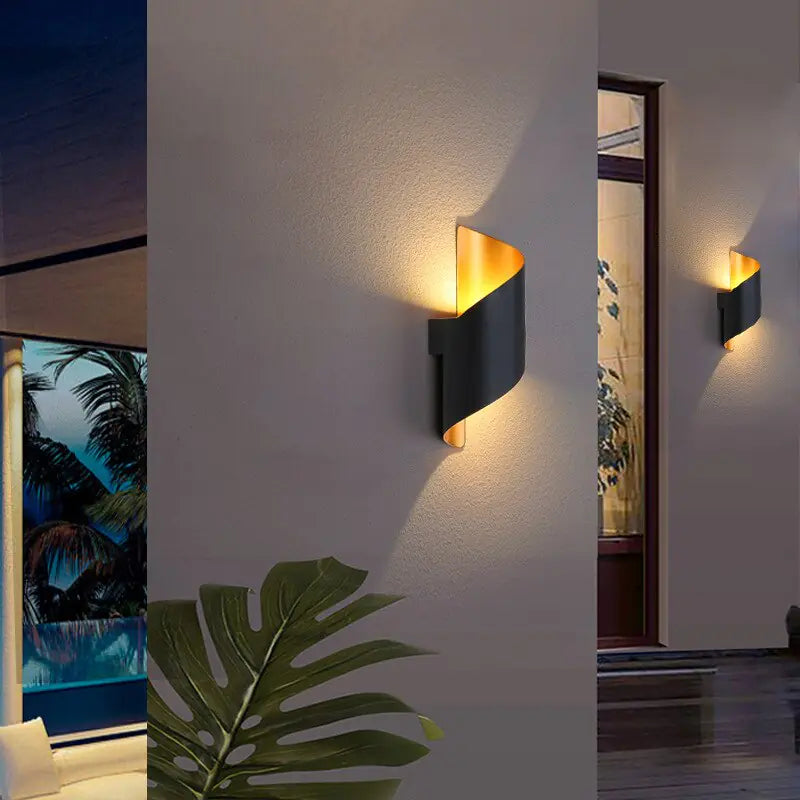 Modern LED solar lights outdoor waterproof