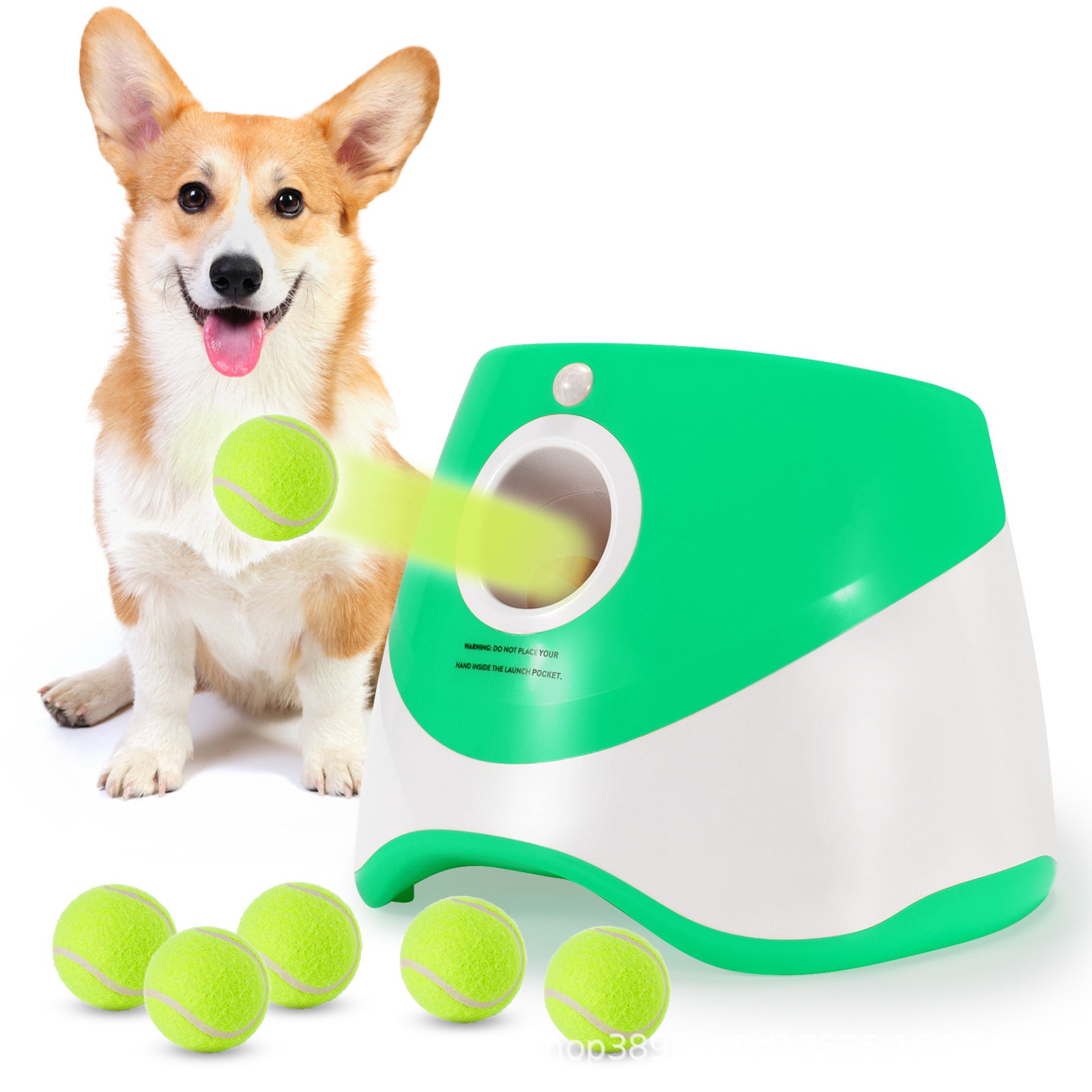 Smart Pet Ball Machine | Auto Throwing Outdoor Training Toy