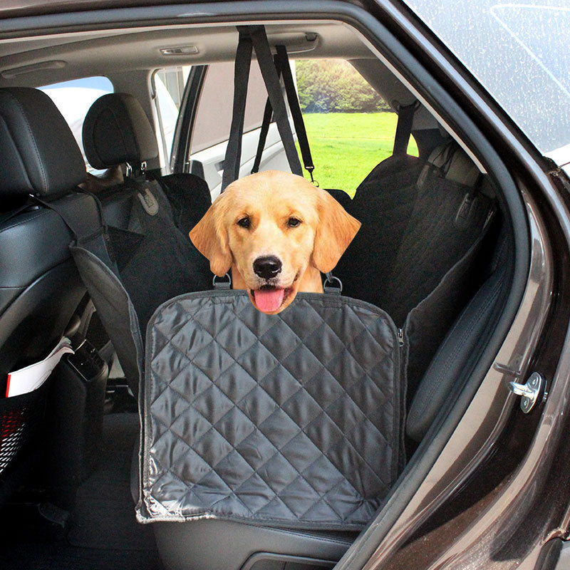 Dog Car Pet Nest | Rear Seat Protector & Anti-Dirty Mat
