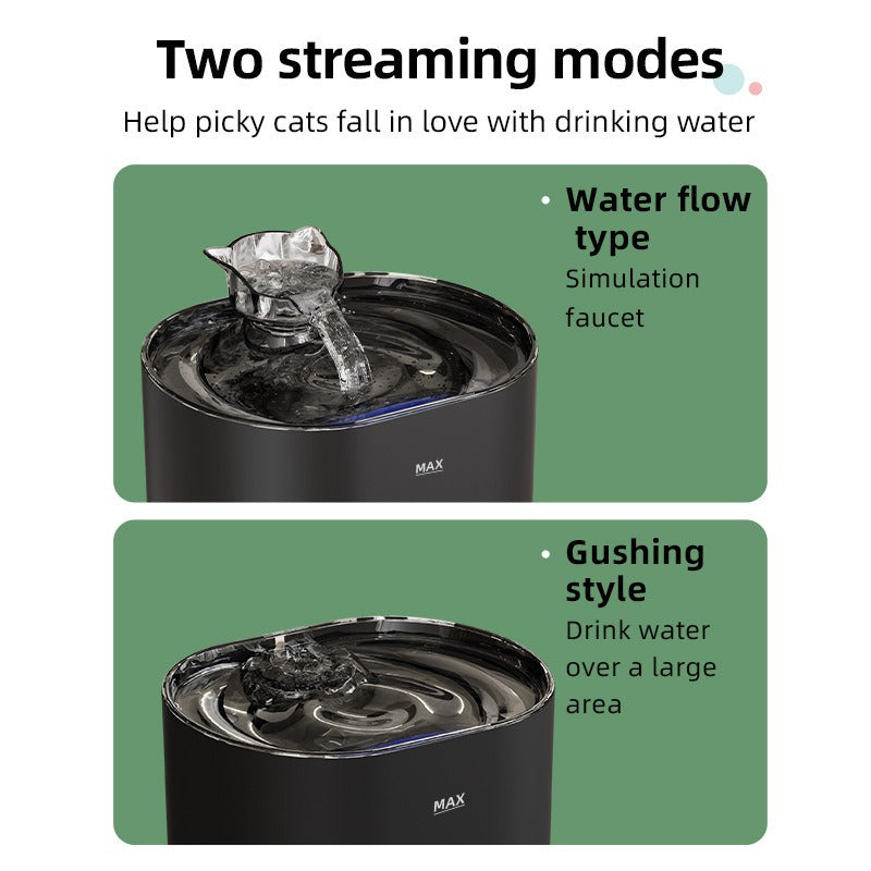 Smart Pet Water Fountain | Automatic Induction Cat & Dog Dispenser