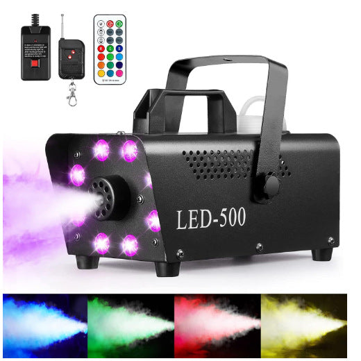 Halloween 500W Color-Changing Fog Machine